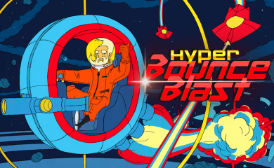 Hyper Bounce Blast Title Screen